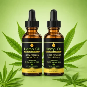 Hemp Seed oil without THC and without CBD